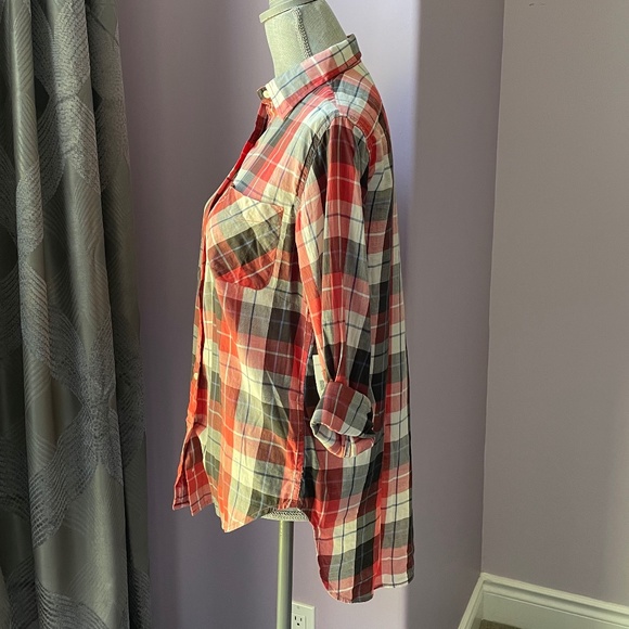 Denim & Supply by RL Boyfriend Plaid Shirt - Picture 3 of 10